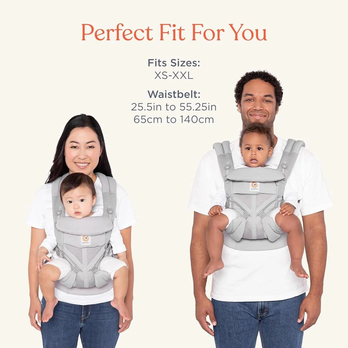 ERGOBABY Omni Classic All-Position Baby Carrier - Pearl Grey