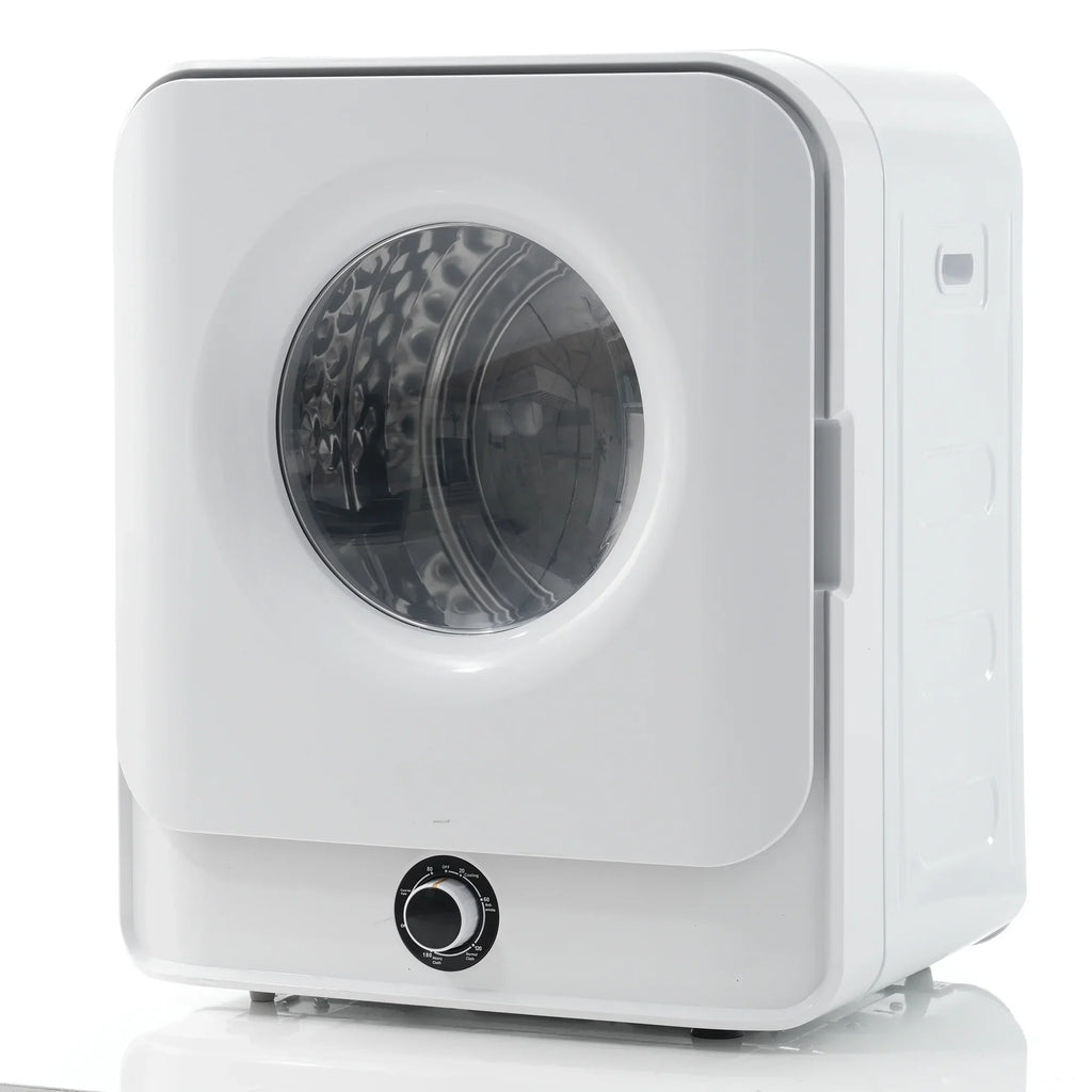 Portable Compact Front Load Clothes Dryer 1.95 Cu.ft, 830W, 5 Drying Modes, White