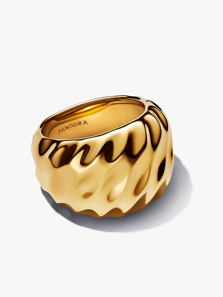 Rippled Statement Ring