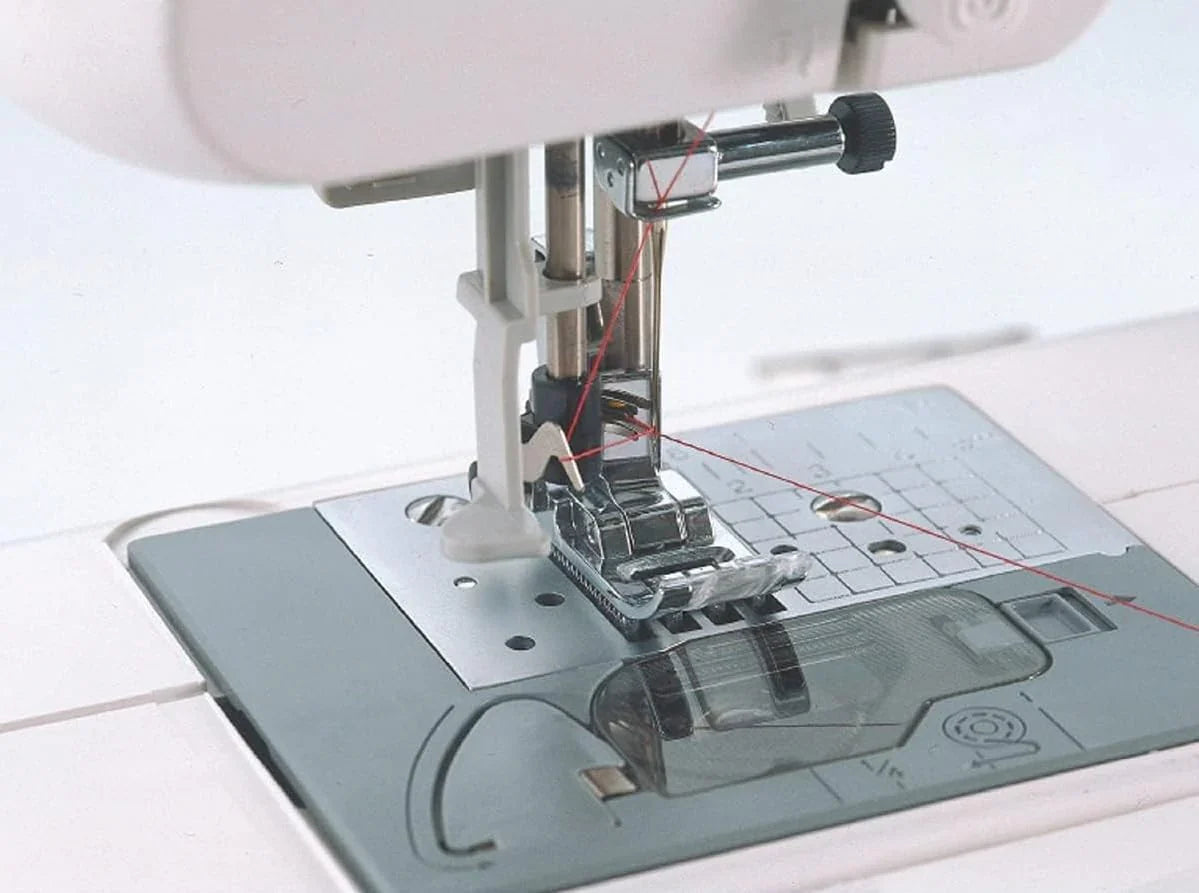 Brother Computerized Sewing And Quilting Machine, 165 Built-In Stitches, LCD Display, White, 20x12x17 - XR9550