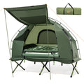 5-in-1 Camping Tent Cot Set With Air Mattress, Pillow And Sleeping Bag - 1-Person / 2-Person