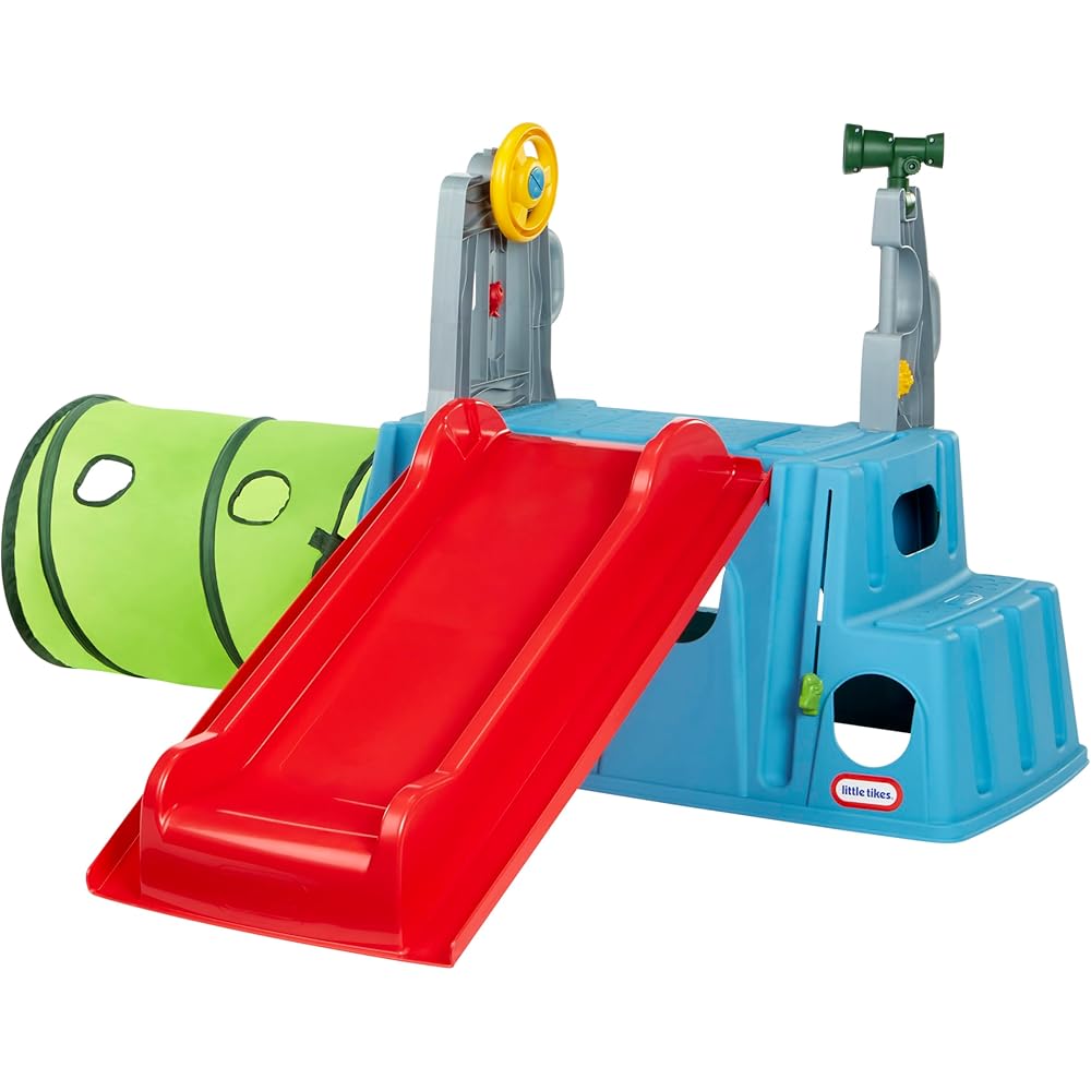 Little Tikes Easy Store Slide & Explore Indoor Outdoor Climber Playset, Ages 1-3 Years, 36in L x 18.25in W x 17in H