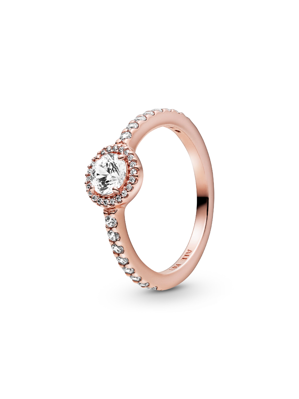 FINAL SALE - Classic Sparkle Halo Ring