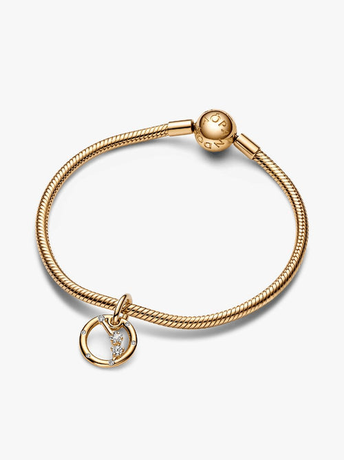 Aries Zodiac Dangle Charm Bracelet Set