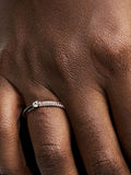 Pandora ME Pavé & Black Dual Ring