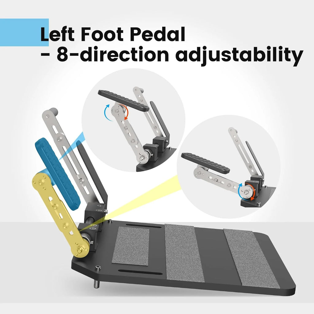 DriFeez Portable Left Foot Accelerator Gas Pedal - ZJTB200V2