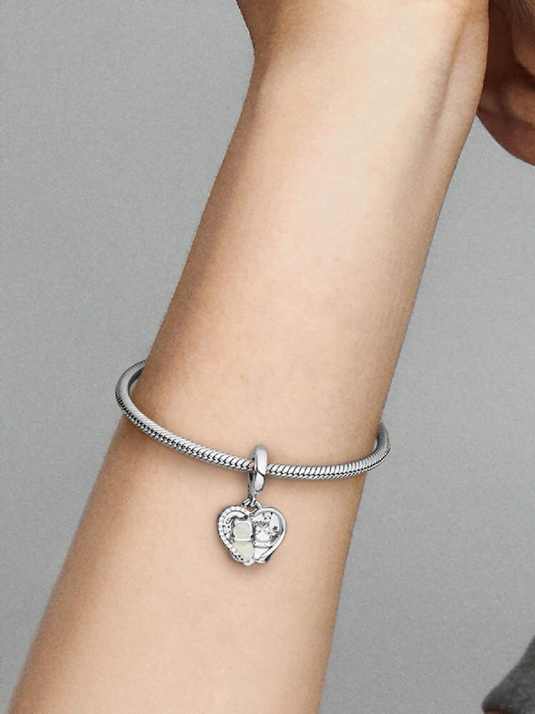 Cats & Hearts Dangle Charm