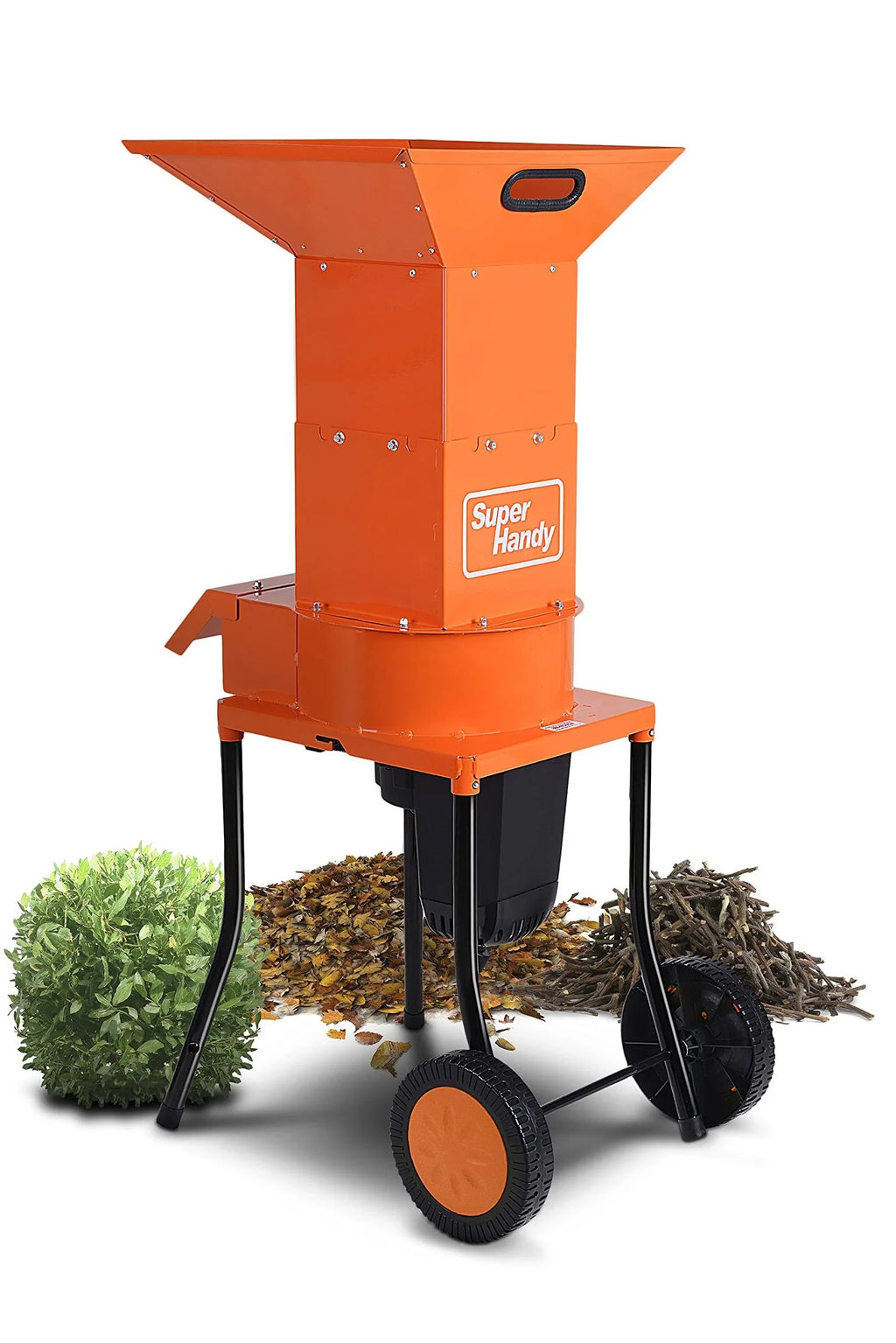 SuperHandy Electric Leaf Mulcher Shredder, 15-AMP 1800 Watt 120VAC - GUO056