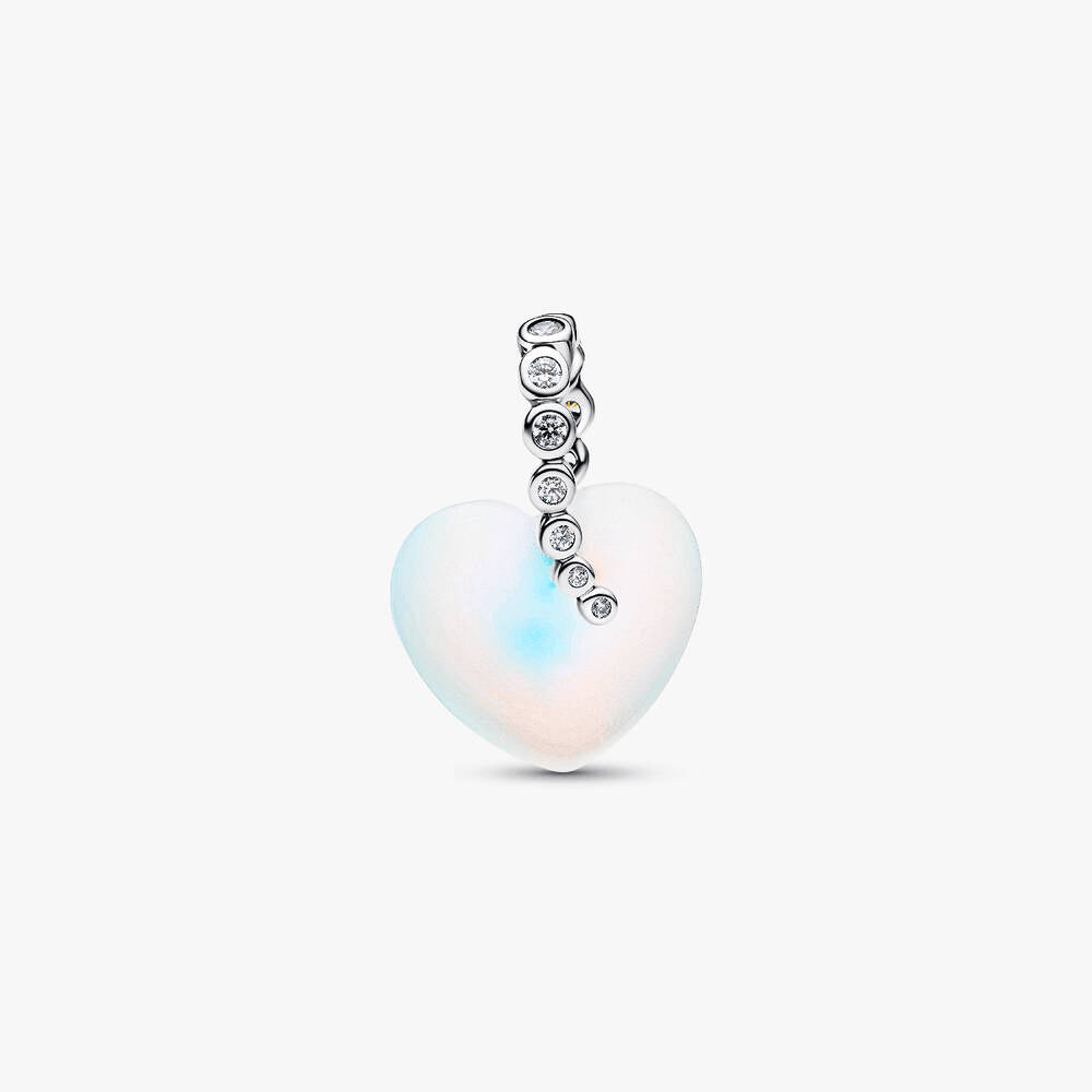 Shooting Star & Heart Dangle Charm