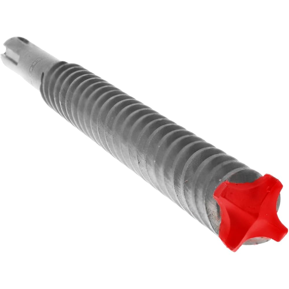 SDS-Max 4-Cutter Carbide Drill Bit 1-1/8x21-Inch