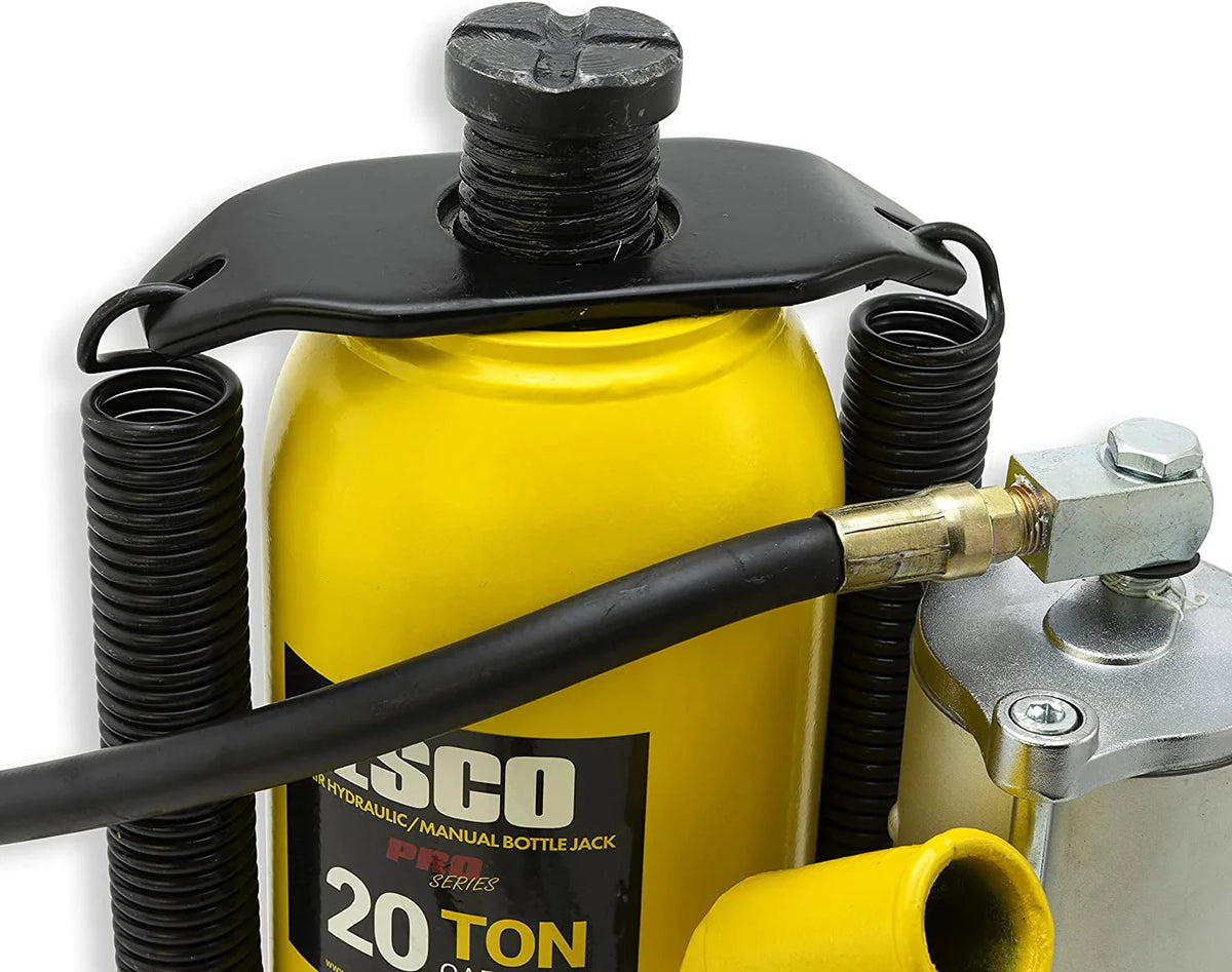 ESCO 30 Ton Pro Series Air Hydraulic Bottle Jack - 10383
