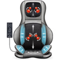 COMFIER Shiatsu Neck & Back Massager With Heat, 2D/3D Kneading, Dark Gray