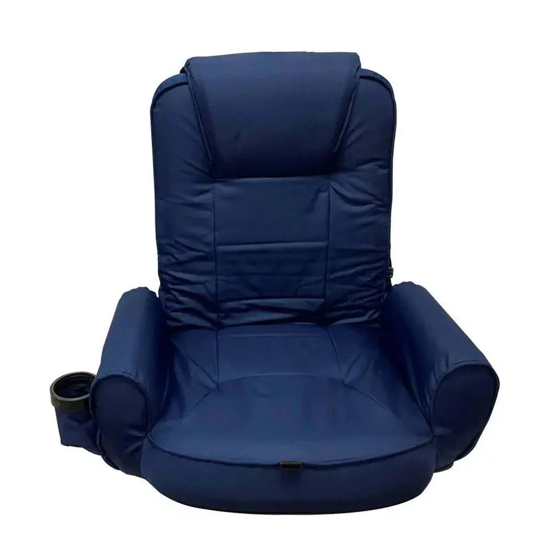West Marine Portable High-Back Seat With Armrests And Storage Pockets - UV-Resistant, Water-Repellent Fabric