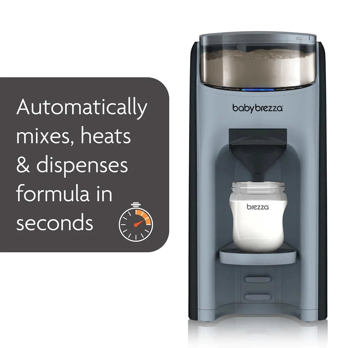 Baby Brezza Formula Pro Advanced Formula Dispenser Machine, Slate - FRP0141