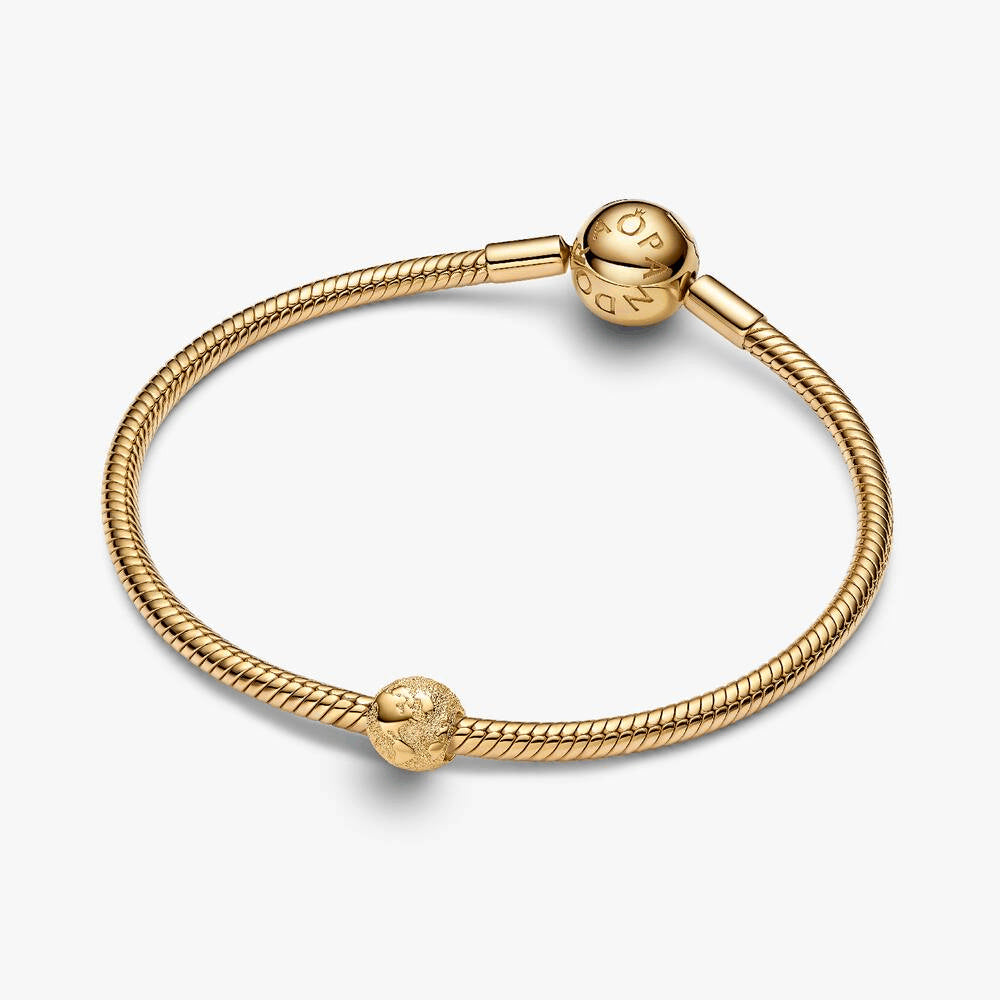 Textured Globe Mini Charm