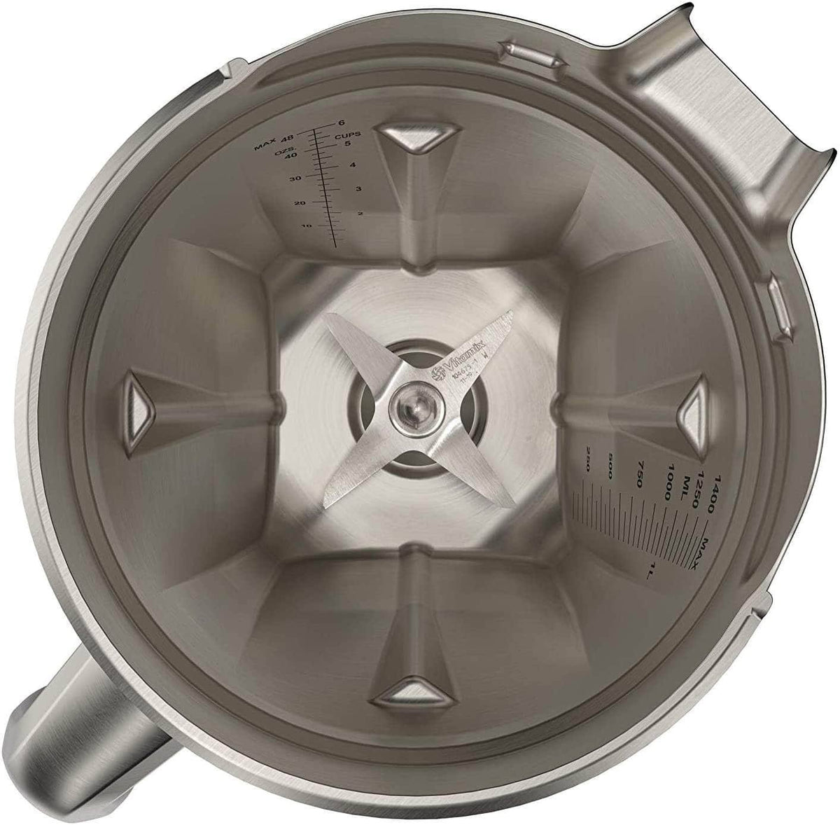 48 Oz Stainless Steel Blender Container