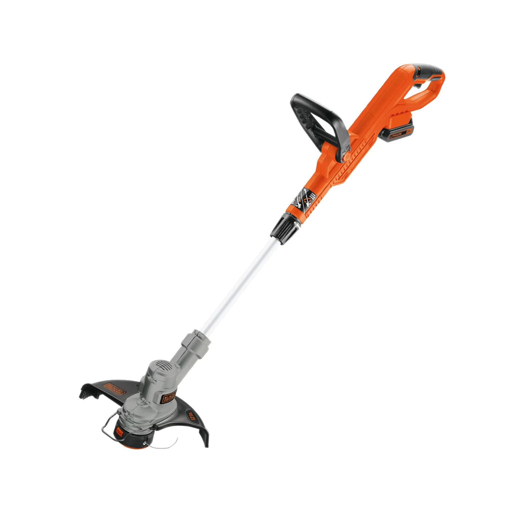 BLACK+DECKER 20V Cordless String Trimmer And Edger With 2Ah Lithium Ion Battery
