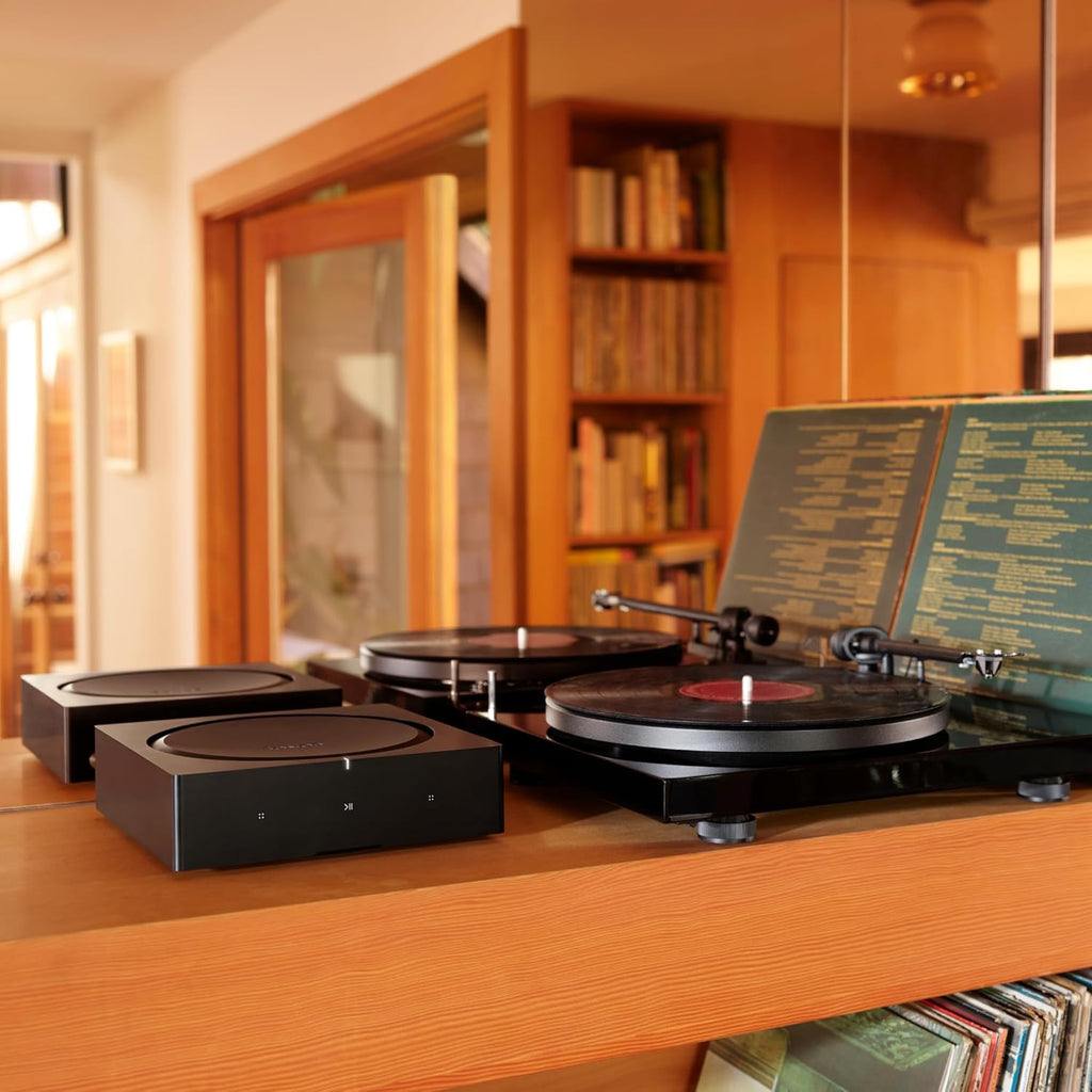 Black Audio Amplifier