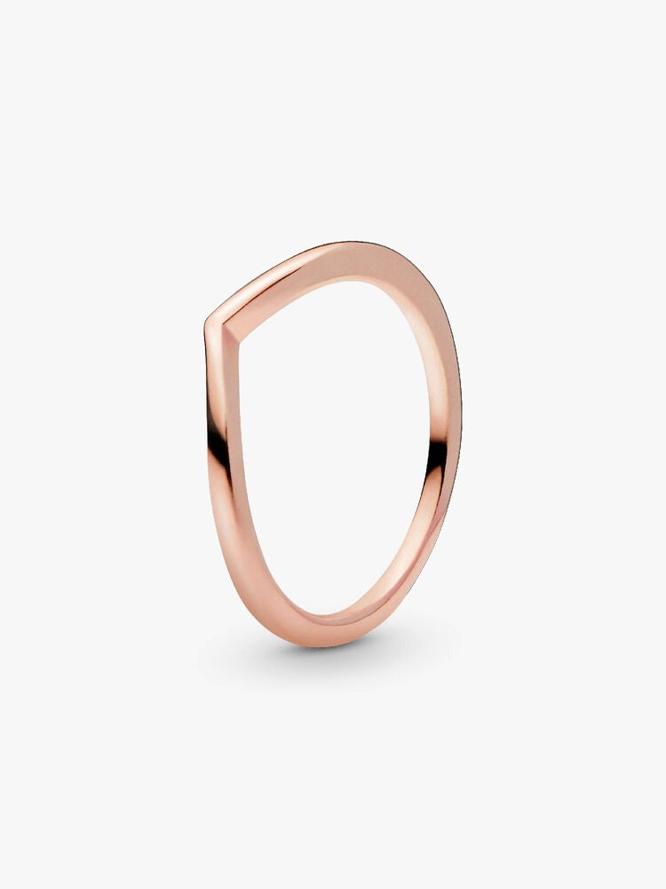 Polished Wishbone Ring