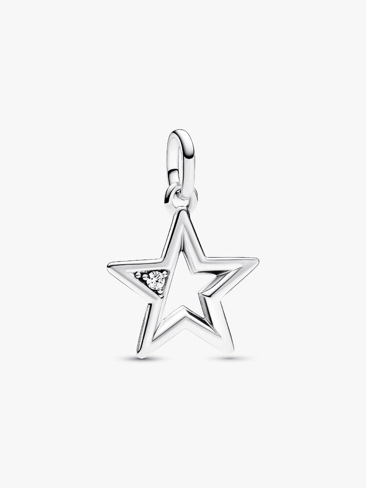 Pandora ME Sparkling Star Medallion Charm