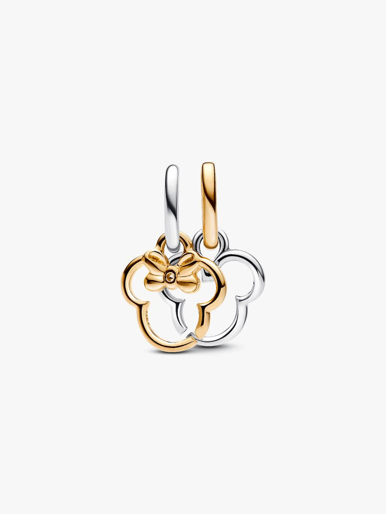 Disney Mickey Mouse & Minnie Mouse Splittable Dangle Charm