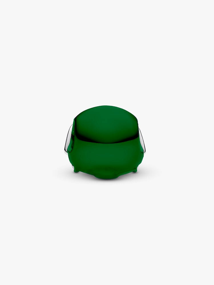 Green Football Helmet Charm