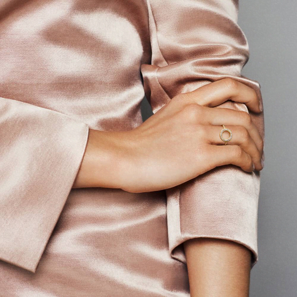 FINAL SALE - Sparkling Halo Ring