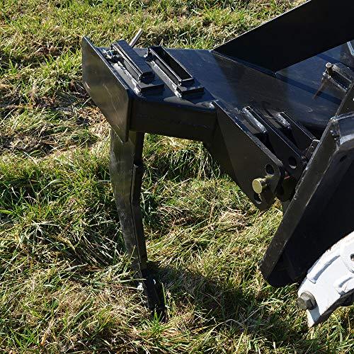 Titan Distributors Inc. 3 Shank Subsoiler Ground Ripper For Category 1 & 2 3 Point Tractors - Quick Hitch Compatible