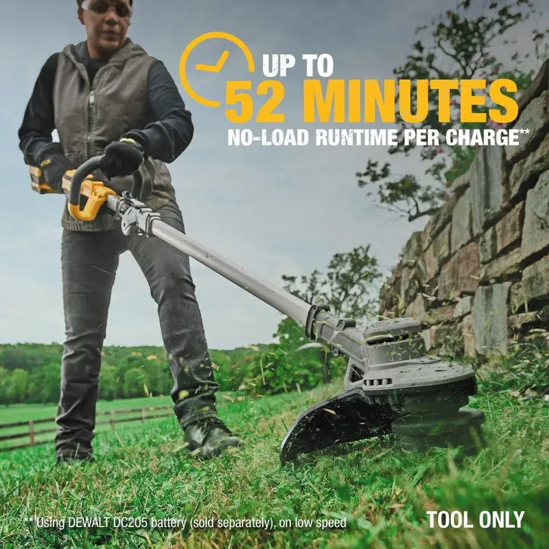 DEWALT 20V MAX 14 in Folding String Trimmer Tool Only - DCST922B