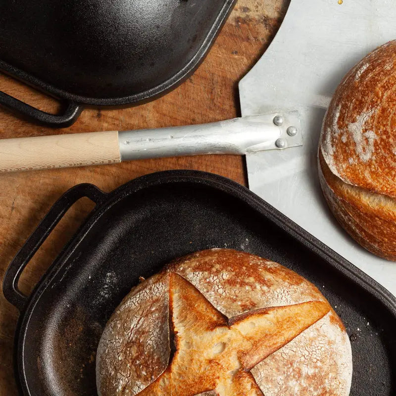 Challenger Breadware Cast Iron Loaf Pan, 15.4 x 10.5 x 5.4 in