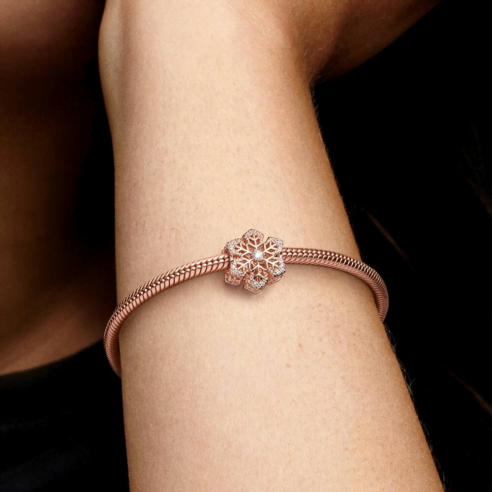 Festive Snowflake Charm