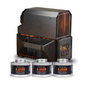 InstaFire Compact Self-Powered Heater & Stove With 3 6-Hour Canned Heat Cans, 11D x 7.5W x 10.75H - VESTA