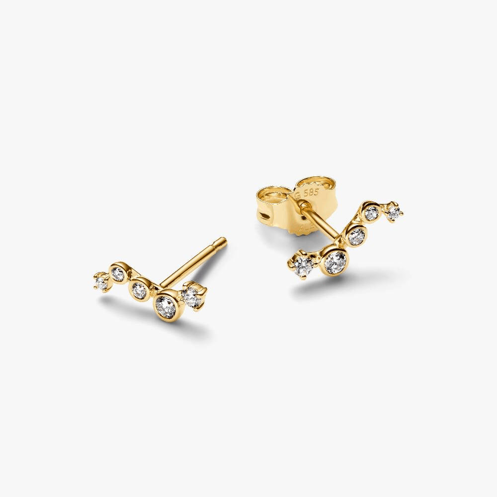 Pandora Era Lab-Grown Diamond Droplet Stud Earrings