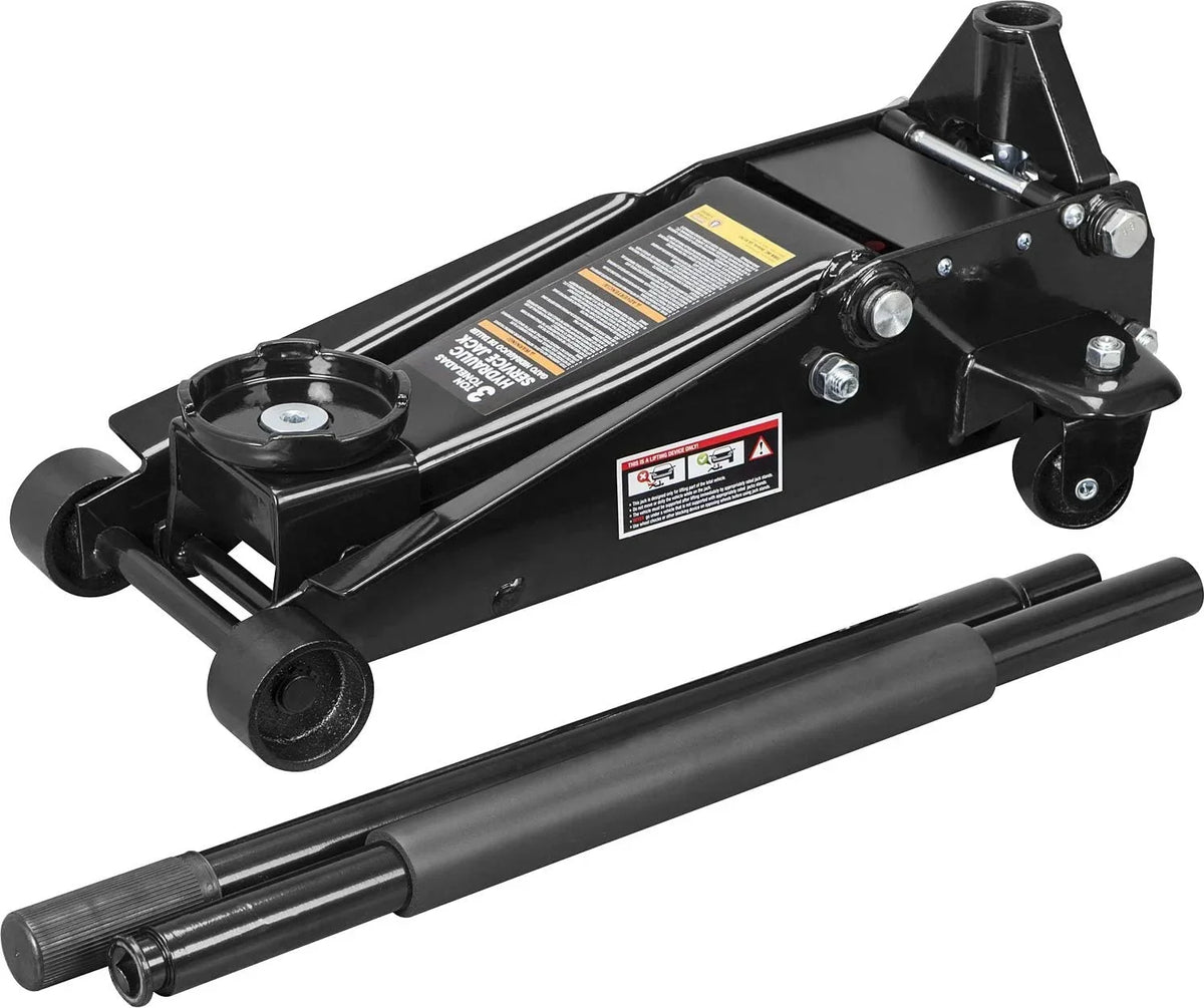 Torin 3 Ton Hydraulic Steel Floor Jack With Dual Pump - W8303-B