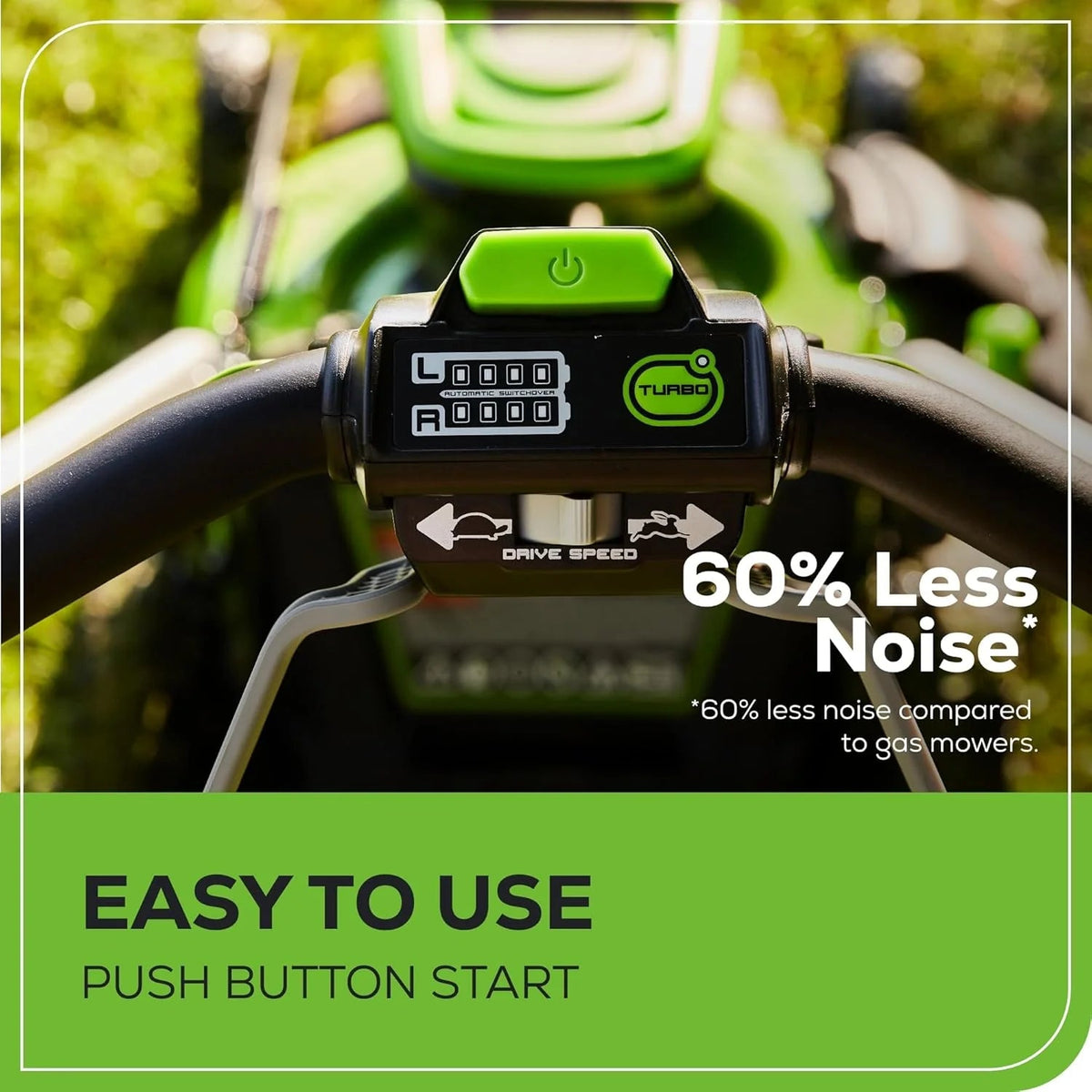 Greenworks Cordless Self-Propelled Lawn Mower, 60V, 21-Inch, 2 x 4.0Ah Batteries, Dual-Port Rapid Charger