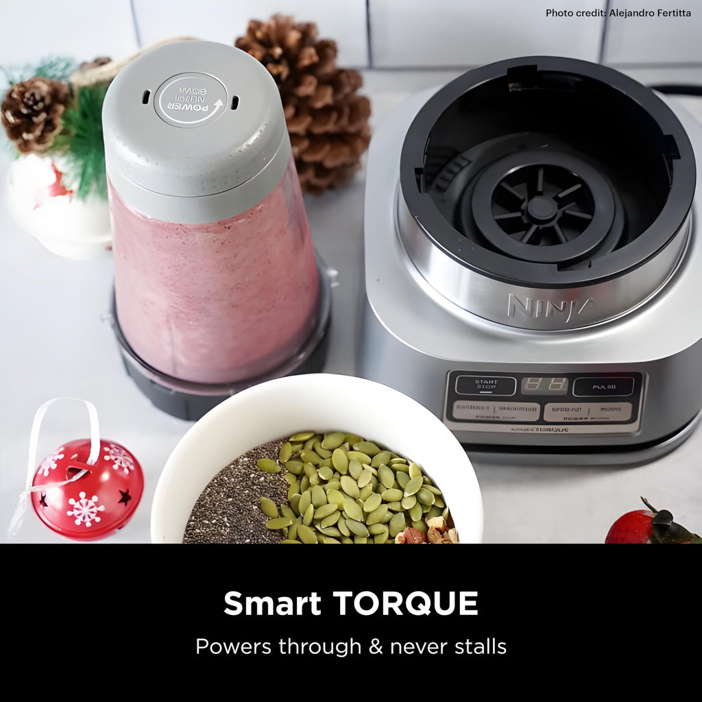 Ninja Smoothie Bowl Maker And Nutrient Extraction Blender, 14 oz And 24 oz, Stainless - SS101