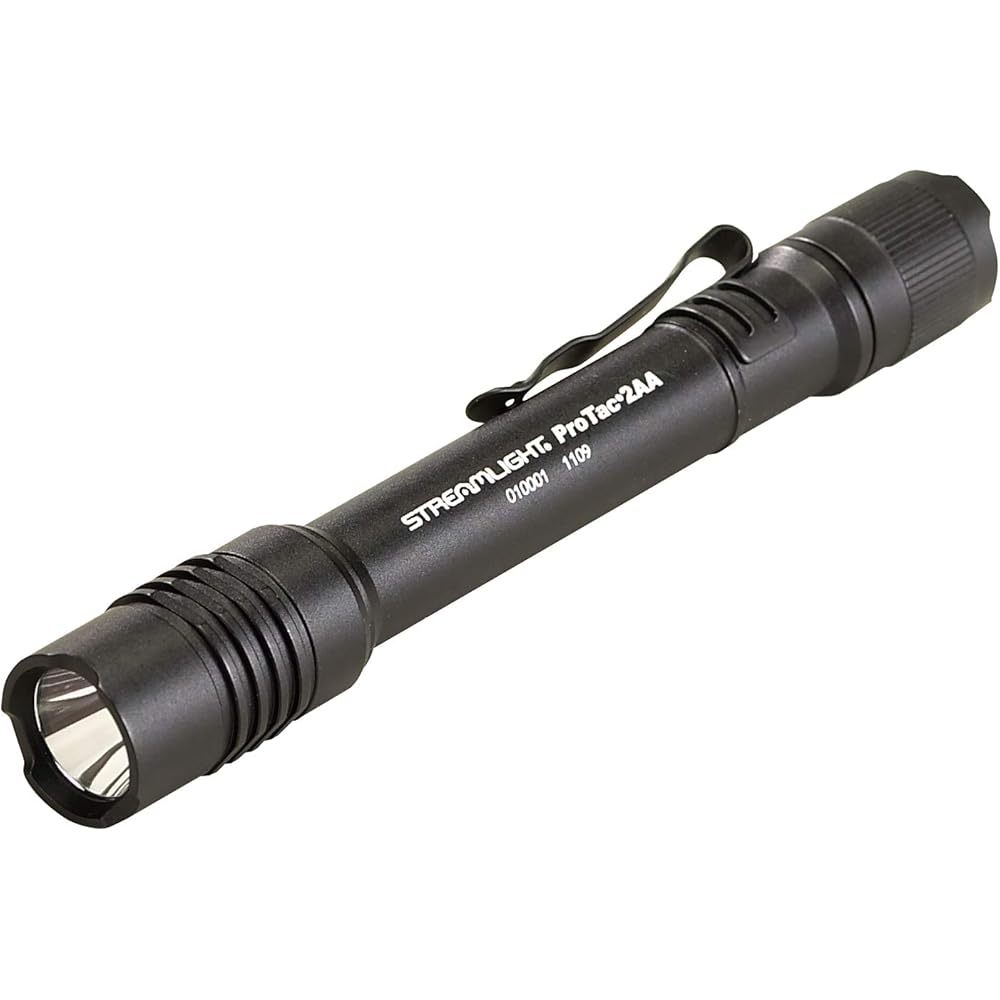 Streamlight ProTac 2AA-X Tactical Flashlight, 270 Lumens, Black - 88033