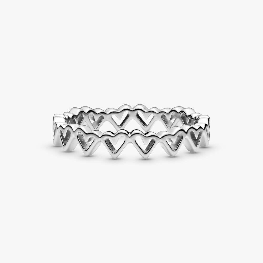 FINAL SALE - Freehand Hearts Ring