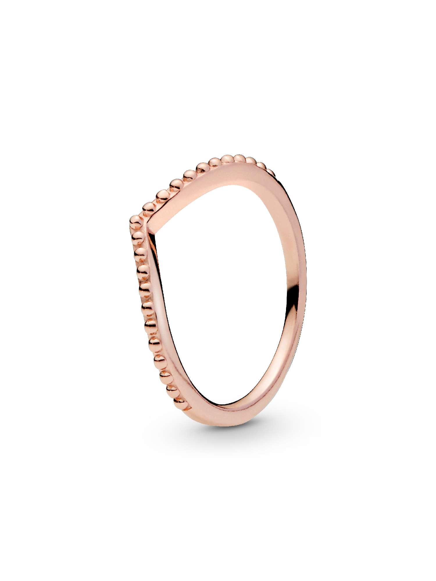 FINAL SALE - Beaded Wishbone Ring