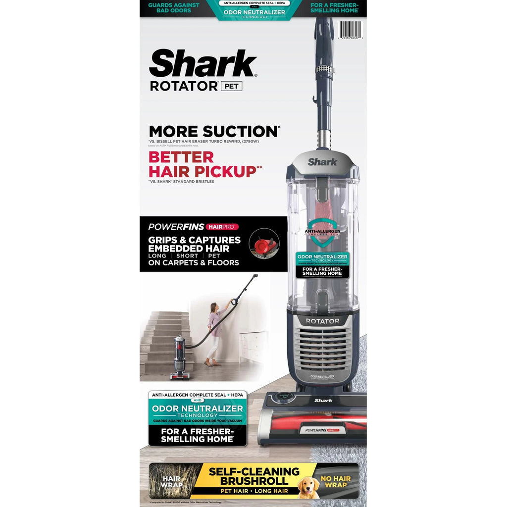 Shark Rotator Pet Upright Vacuum Cleaner, Bagless, Chimera - ZU100
