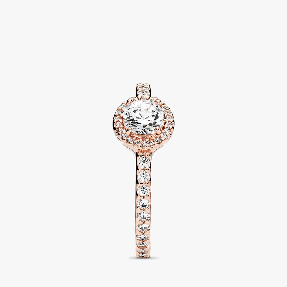 FINAL SALE - Classic Sparkle Halo Ring