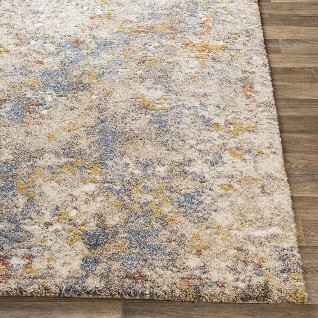 Mid-Century Medallion Area Rug - Brown