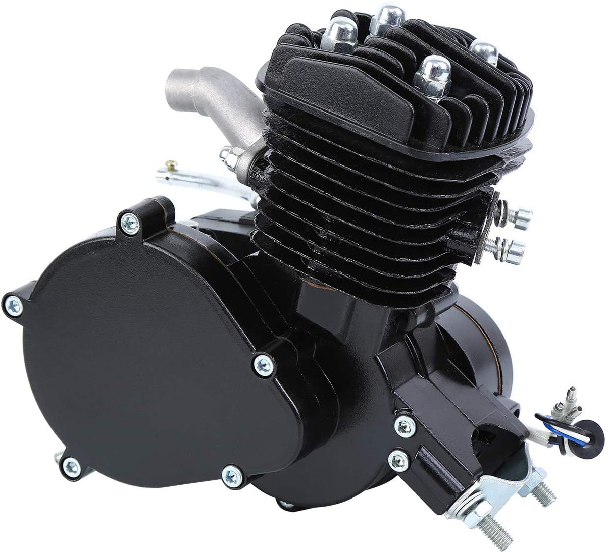 Sange 50cc 2-Stroke Petrol Motor Conversion Kit for 26 inch and 28 inch Bikes - Black, Air-Cooled