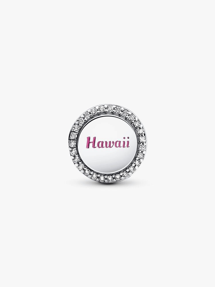Hawaii Hibiscus Flower Charm