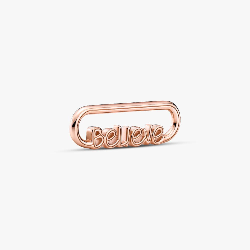 FINAL SALE - Pandora ME Styling Believe Word Link