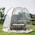 Alvantor Bubble Tent Pop Up Gazebo, 8-10 Person, 3.63.62.4H (m)