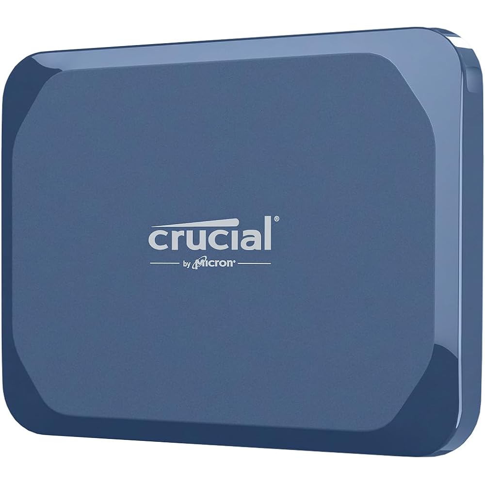 Crucial X10 4TB Portable SSD, USB-C, Matte Blue - CT4000X10SSD9-02