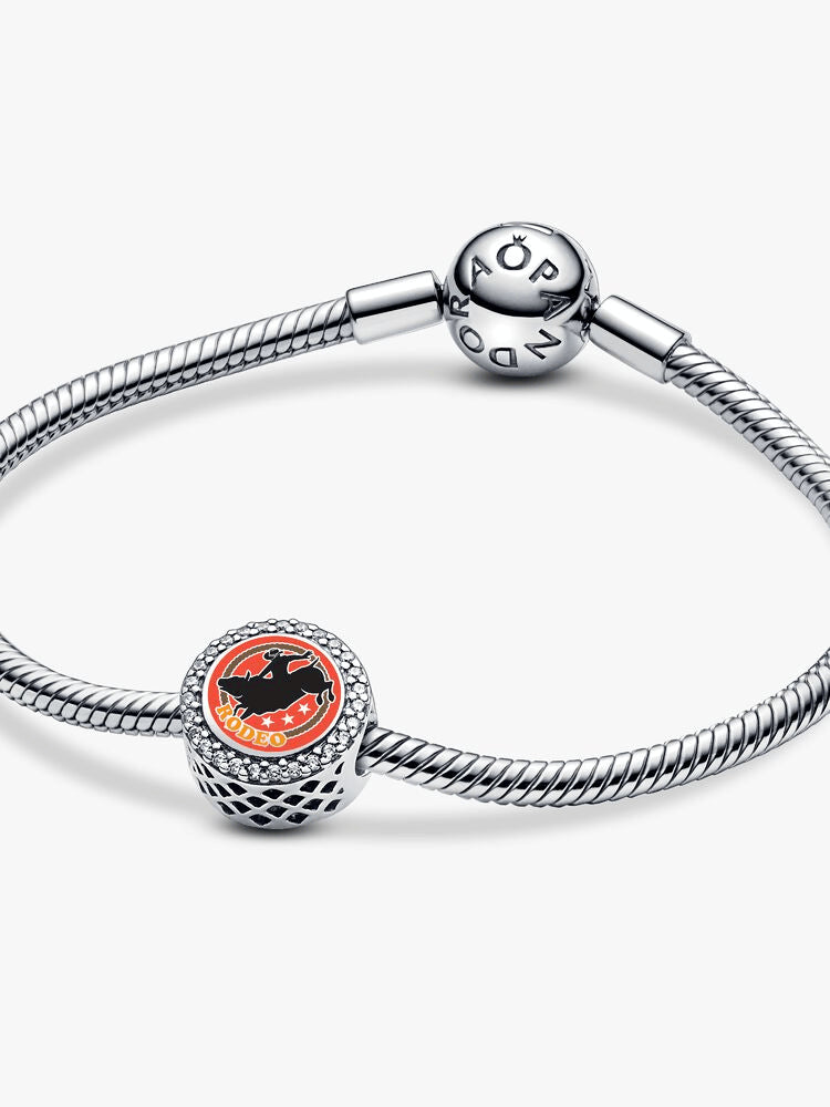 Engravable Rodeo Bucking Bull Charm