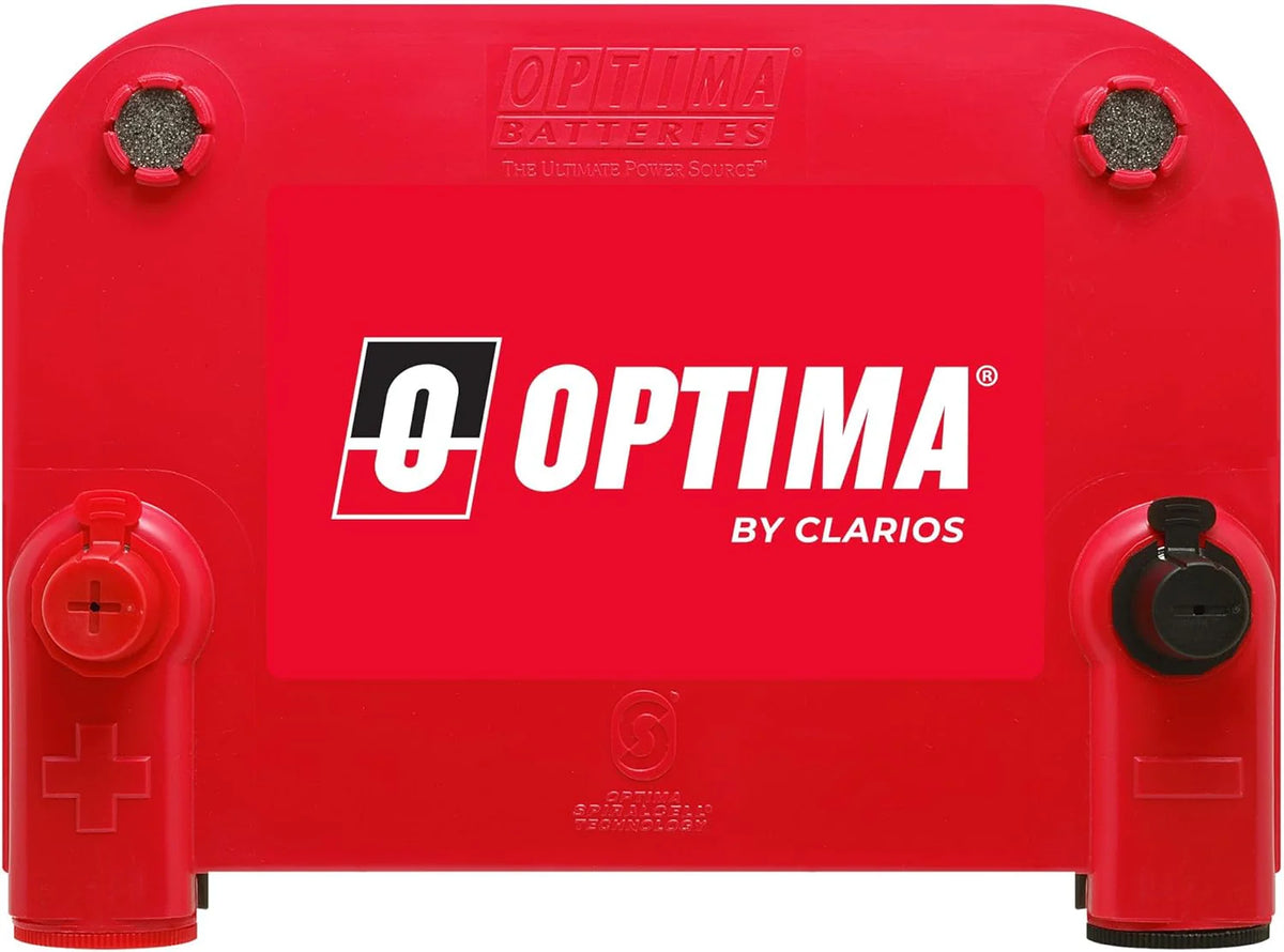 OPTIMA RedTop AGM Starting Battery, 720 CCA, Dual SAE And GM Posts - BCFJ8022-091