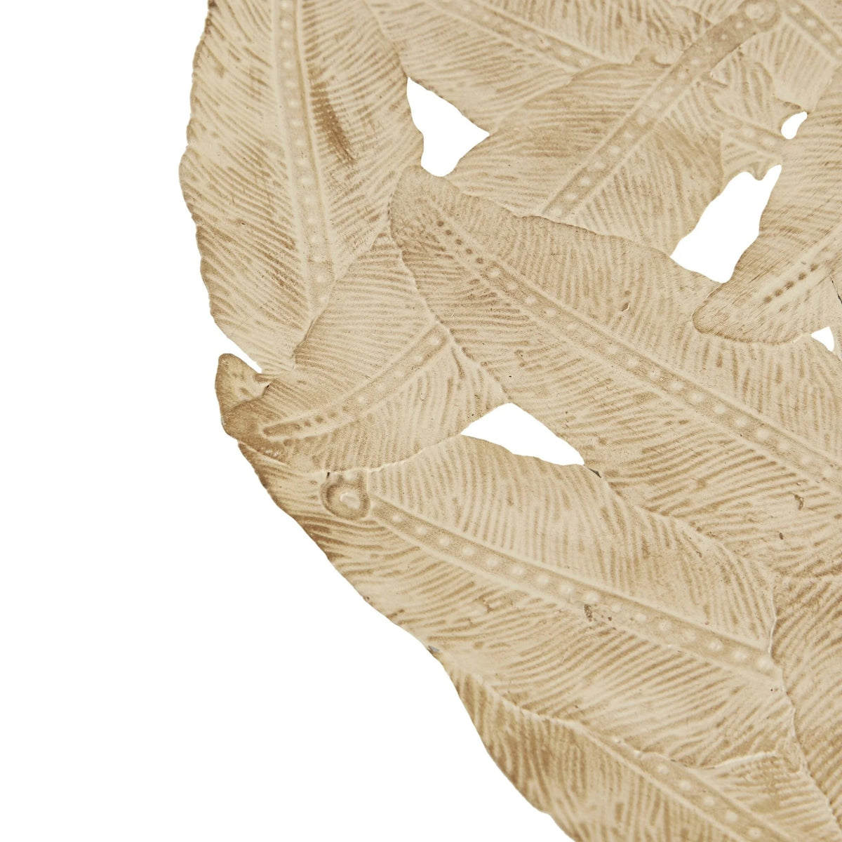 Textured Feather 3-Piece Metal Disc Wall Decor Set - 20in, 17.25in, 14.25in